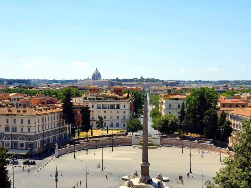 La Piazza del Popolo descubre su belleza 1
