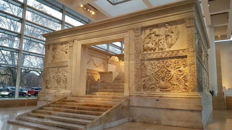 Descubre la belleza del Ara Pacis: El antiguo altar de Roma 1